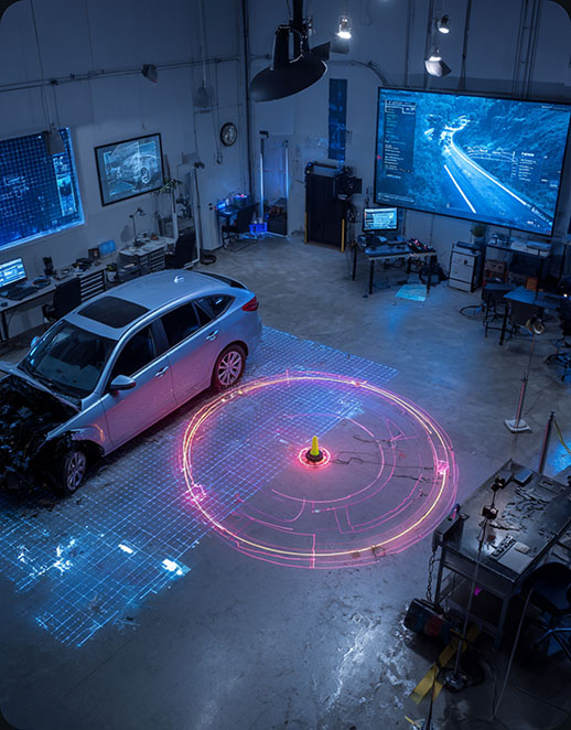 Digital forensics specialist recovering encrypted data from a laptop and smartphone